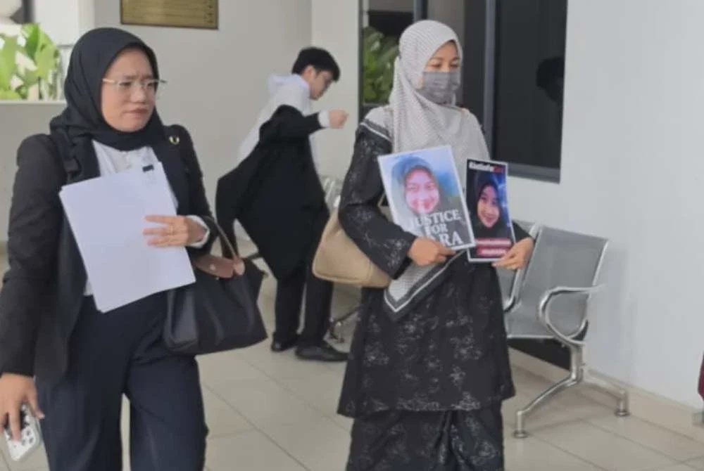 Image from: Ibu Zara Qairina setuju lebam pada tubuh anaknya bukan kesan pukulan objek tumpul