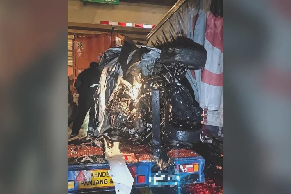 Image from: Anggota JPJ maut, kenderaan dirempuh ketika buat pemeriksaan lori