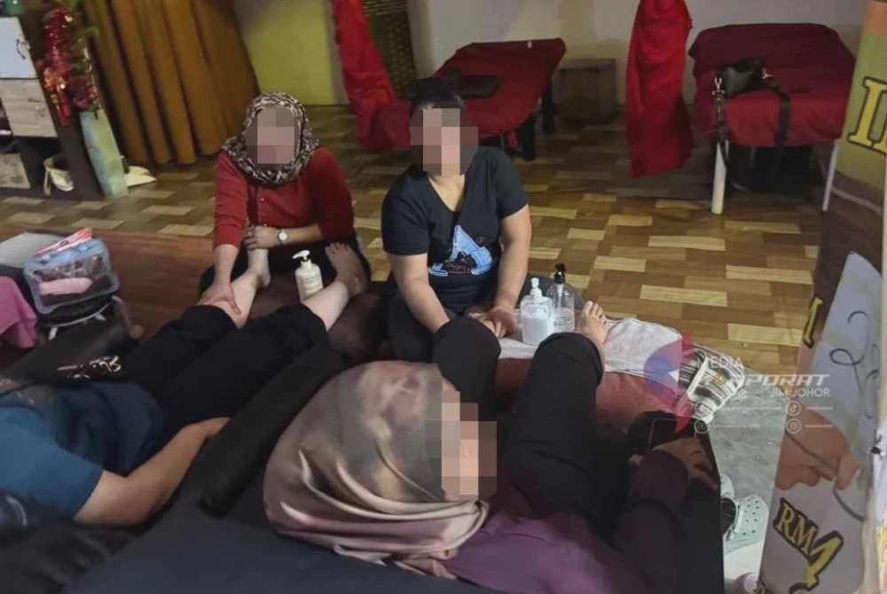 Image from: Imigresen Johor bongkar operasi premis warga asing