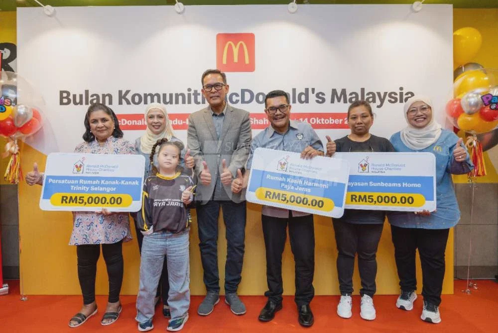 Image from: McDonald’s Malaysia rai 10 tahun Bulan Komuniti Mekdi