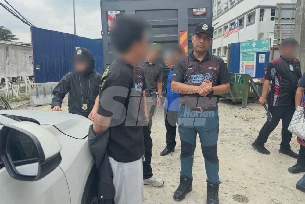 Image from: Cubaan keluar Malaysia ikut laluan tikus gagal, 10 PATI ditahan ketika berehat di hotel