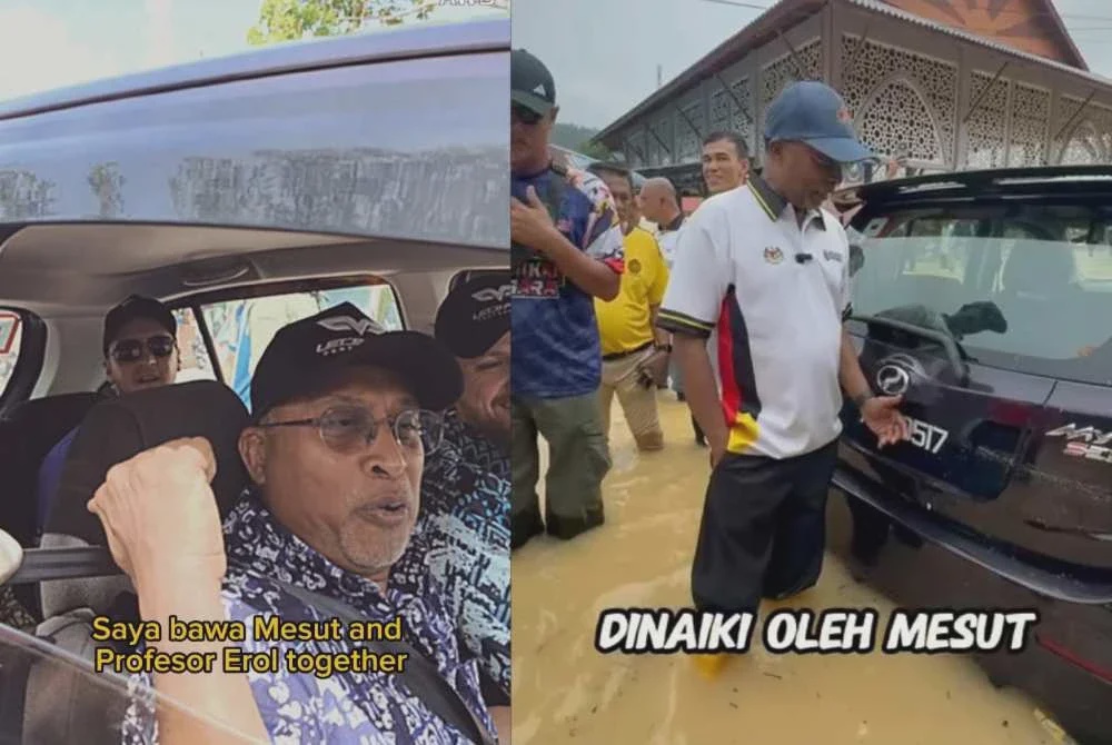Image from: Myvi 'Mesut Ozil' tenggelam