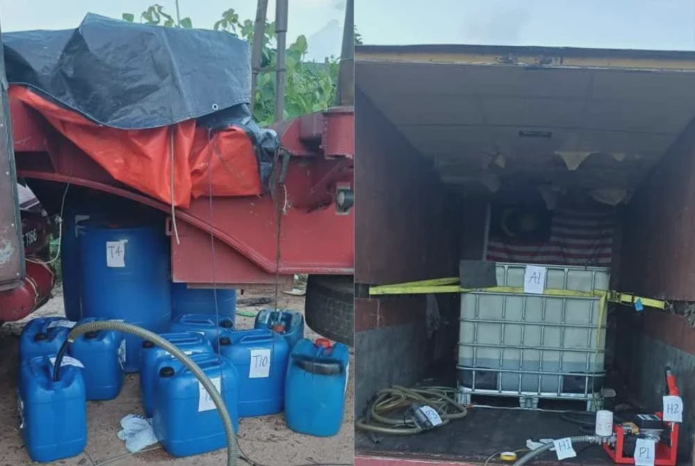 Image from: KPDN Terengganu serbu lokasi pemindahan 939 liter diesel tanpa kebenaran
