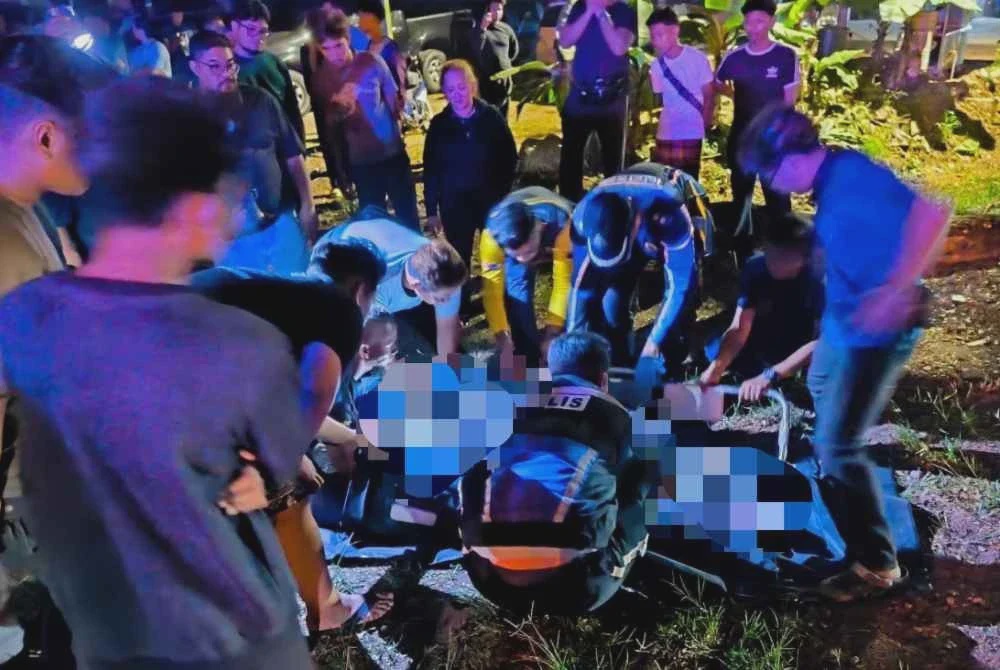 Image from: Remaja 16 tahun maut, lima cedera kereta terbabas langgar pokok