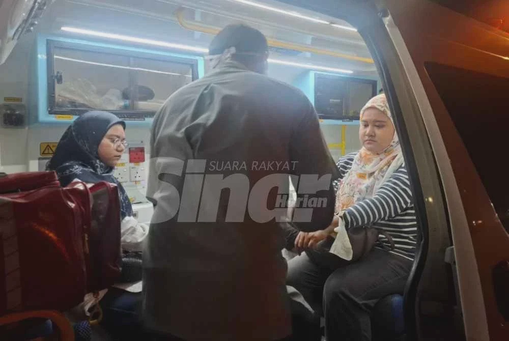 Image from: 'Kereta berpusing beberapa kali sebelum terbalik' - Dua wartawan kemalangan ketika tugasan TPM