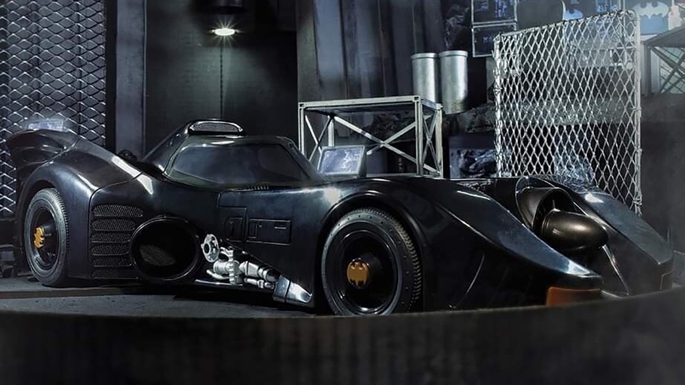 The McFarlane Toys Batmobile For The Flash Movie Is A Simple Toy And A ...