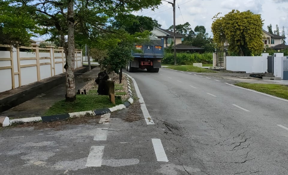 Arang Road resident urges MPP to act after heavy vehicles damage