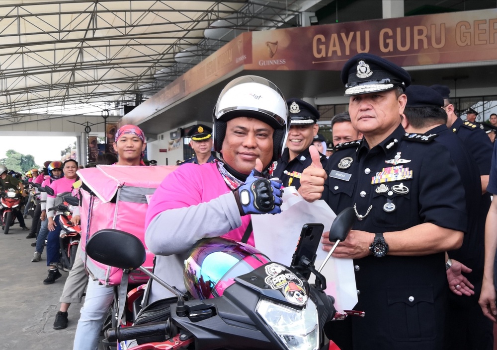 Statelevel road safety campaign in conjunction with Gawai Dayak