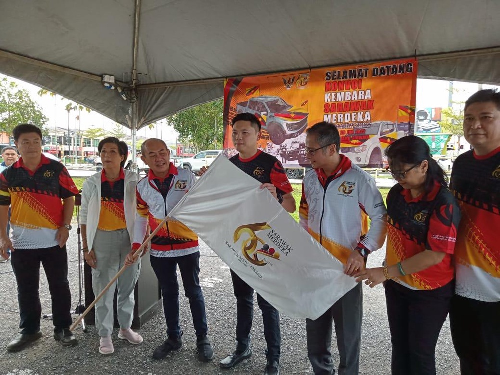 Sarawak Merdeka Convoy 2023 concludes Sibu leg at Pasar Tamu Sibu Jaya