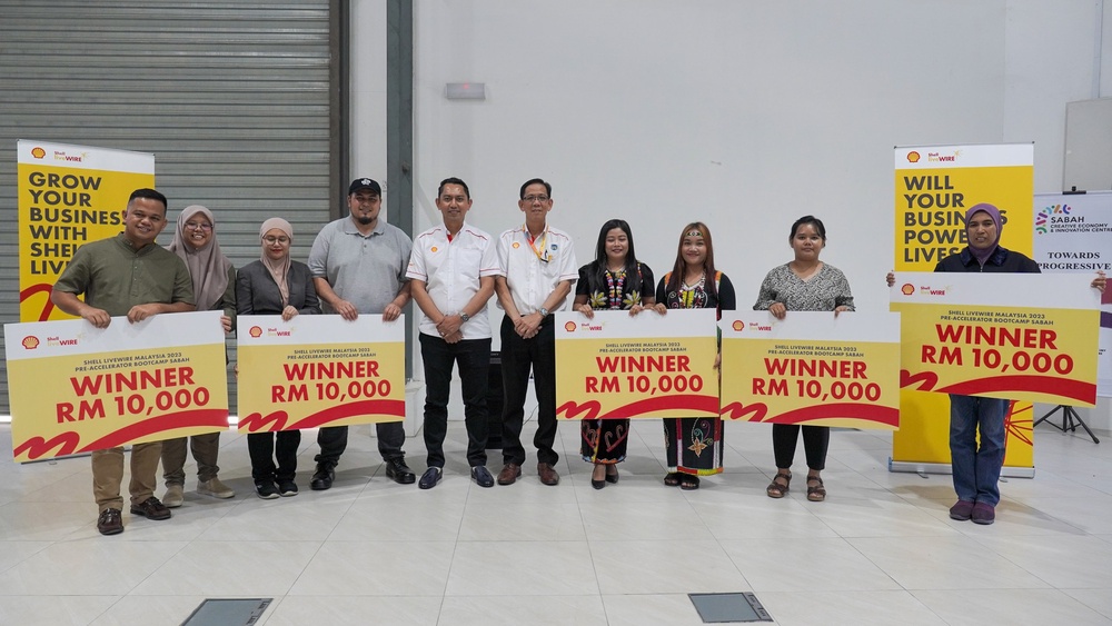 Shell celebrates Sabah LiveWIRE winners