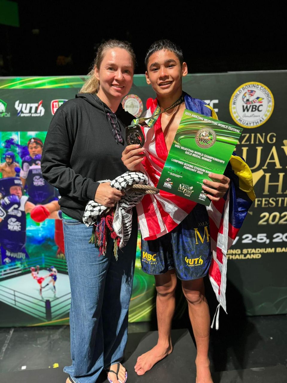 Younger brother Mikail steals limelight in Bangkok
