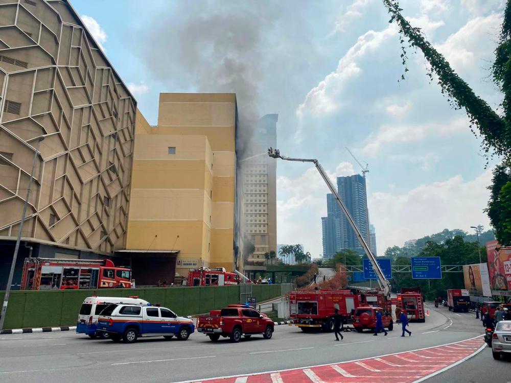 Mid Valley fire: Power supply fully restored - TNB