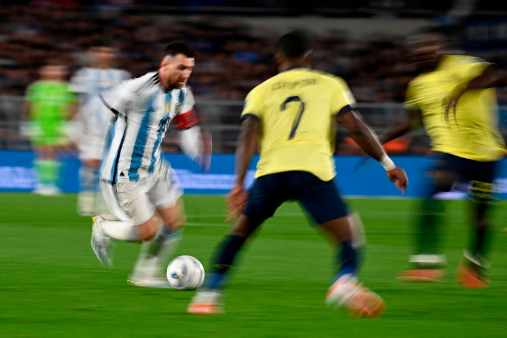 Messi magic earns Argentina win over Ecuador in World Cup qualifier