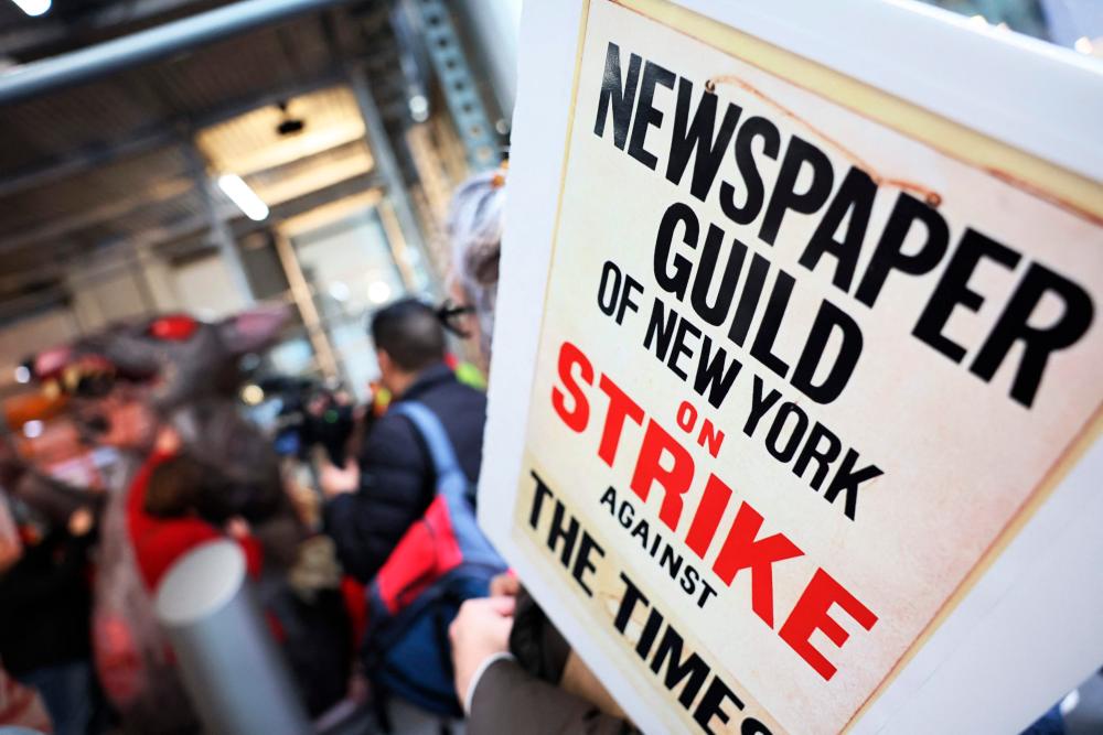 New York Times Workers Stage First Strike In 40 Years