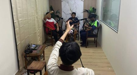 Image from: Studio podcast TVPSS Jasmin on The Go lahirkan generasi mahir berkomunikasi