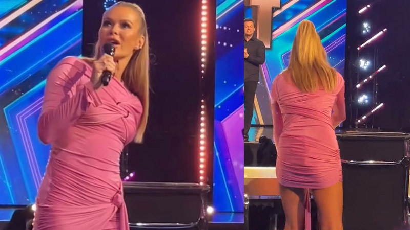 Amanda Holden Had Awkward Wardrobe Malfunction During Britains Got Talent Auditions 