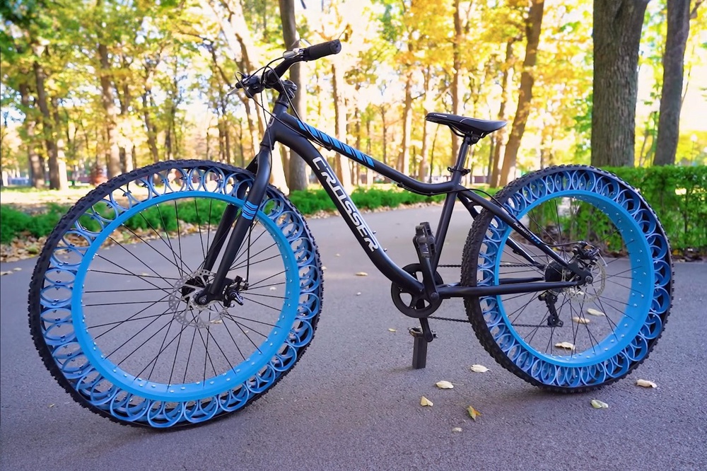Build Your Own Airless Bicycle Tire WITHOUT a 3D Printer
