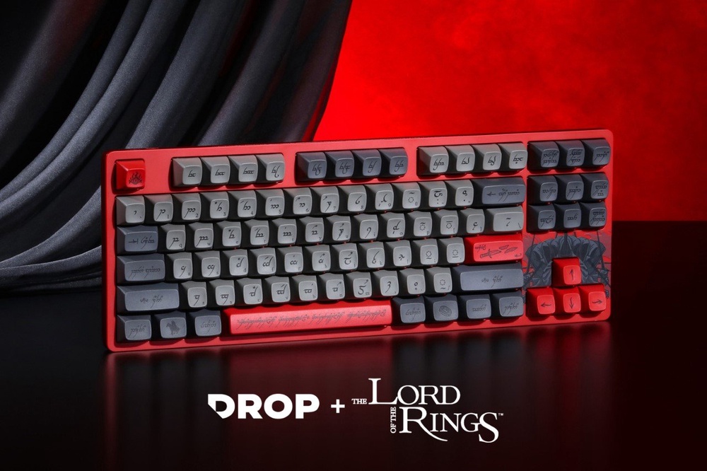 Limited Edition “Lord of the Rings” Mechanical Keyboard is STRICTLY for the True Nerds
