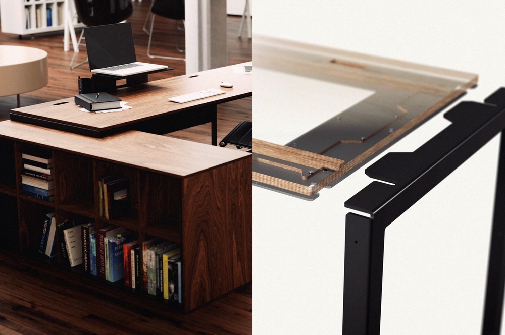 How this modular desk lets you design your ideal workspace without ...