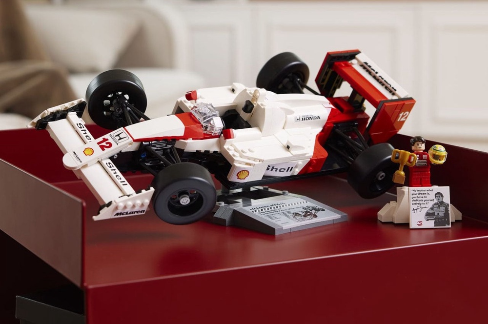 LEGO McLaren MP4/4 with Ayrton Senna minifig arriving in March to grace
