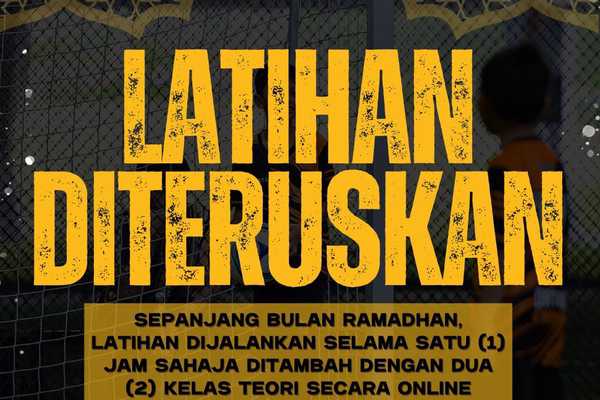 The intensify level in training hasn't change much during Ramadan: A challenge for young footballers #RAYA2025