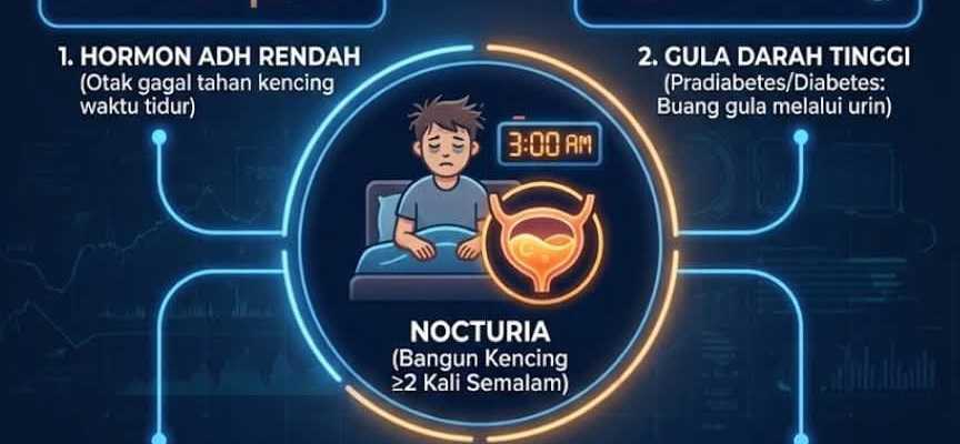 Kenapa asyik bangun tengah malam?