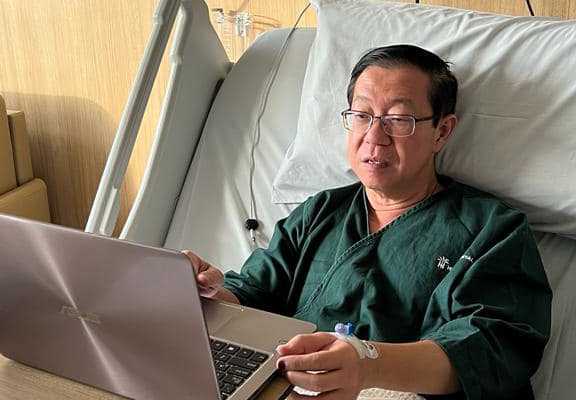 Lim Guan Eng masuk hospital akibat jangkitan usus
