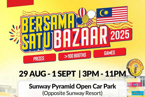 MR D.I.Y. menjemput rakyat Malaysia meraikan Merdeka di “Bersama Satu Bazaar”