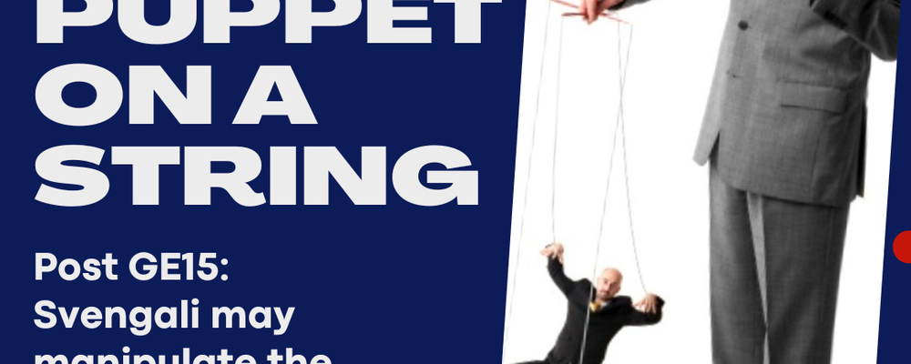 With BN 'Poster Boy' as PM, would Ismail be just a puppet with Zahid pulling on the strings? #GE15