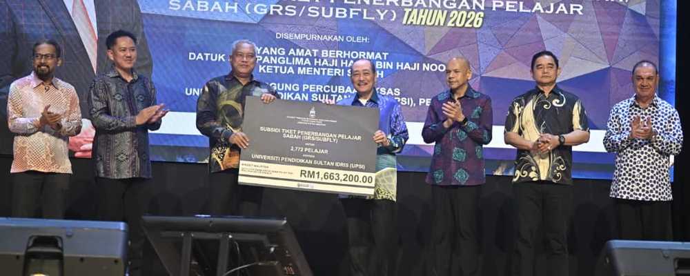 2,772 Pelajar UPSI Terima Bantuan Tunai GRS/SUBFLY Kerajaan Sabah