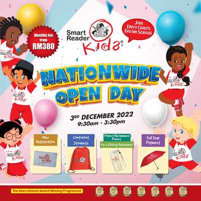 Smart Reader Kids® – Every Child’s Dream School: December 2022 Open Day