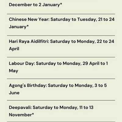 2023 Public Holidays in Malaysia: Guide to Plan Ahead