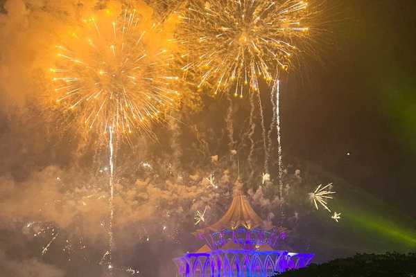Kuching's Majestic New Year's Eve Countdown 2024