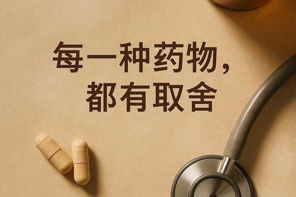 所有药都有副作用,但重点不是这个