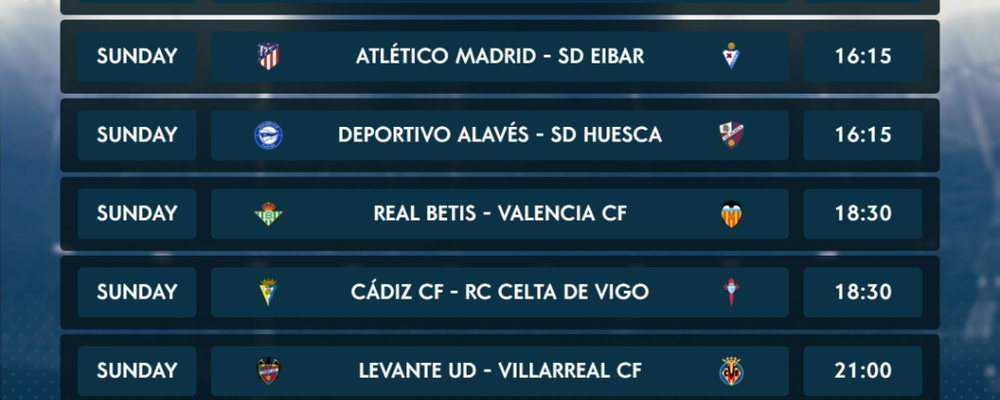 Eight top-flight fixtures on one Super Sunday!