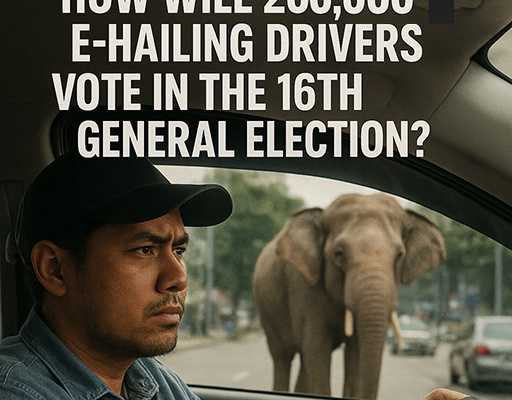 The Elephant in the Room: How Will 200,000 E-Hailing Drivers Vote in the 16th General Election?