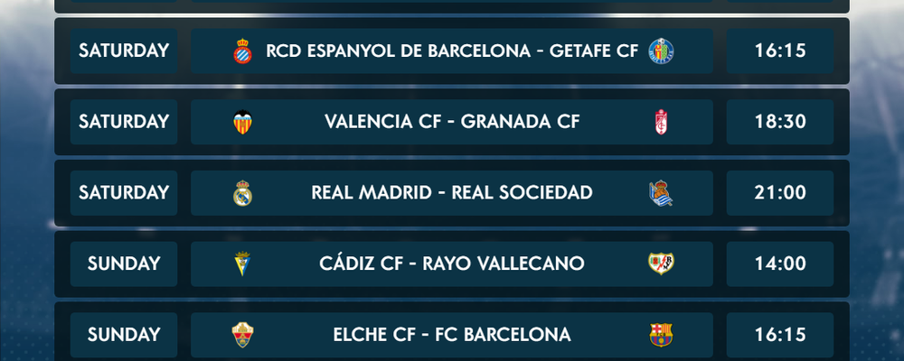 LaLiga Santander Matchday 27 preview: Three night-time kick-offs for the top three