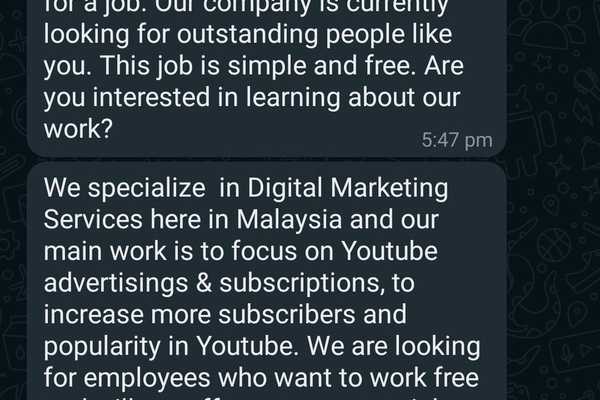 Revealing Telegram Part Time Job Scam #Scam