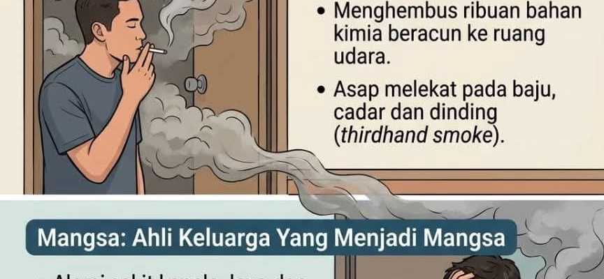 Bahaya merokok dalam bilik