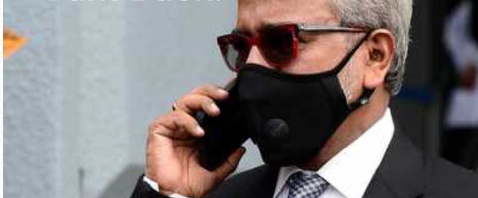 "I am back" says Shafee after a catchphrase used by Arnold Schwarzenegger "I'll be back".