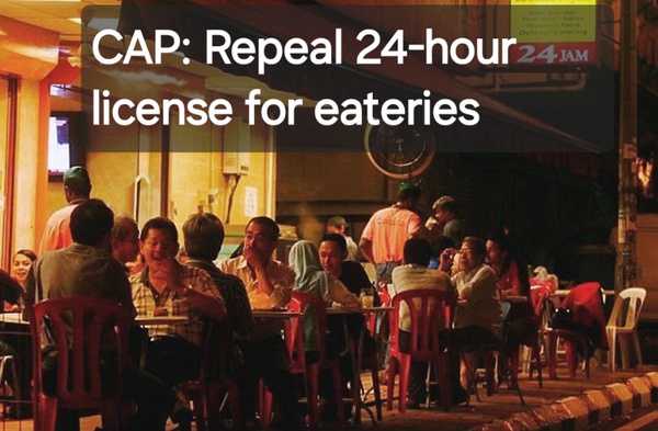 CAP's Controversial Proposal: Restricting 24-Hour Eateries Under Fire 