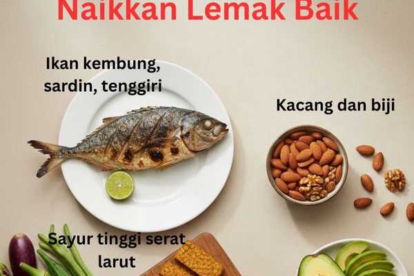 5 makanan Malaysia yang bantu turunkan lemak jahat, naikkan lemak baik