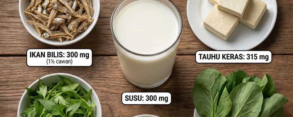 Tak minum susu? Kalsium ada di sini!