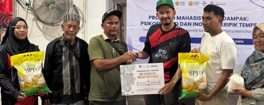 UPSI universiti pertama santuni mangsa banjir Pidie Jaya, misi antarabangsa akademik
