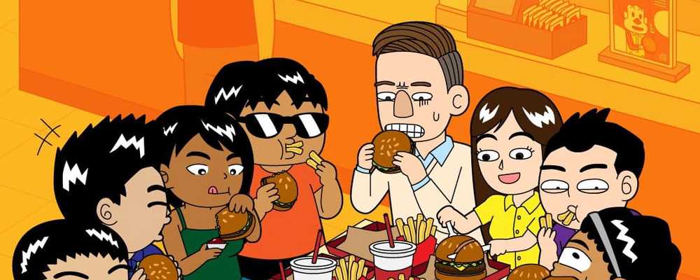 How do you eat your burger