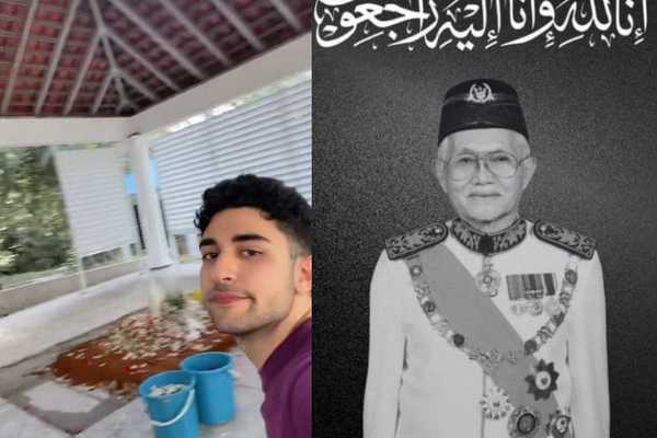 Tun Taib's stepson wants to put a TV in the graveyard so that they can watch movies together again