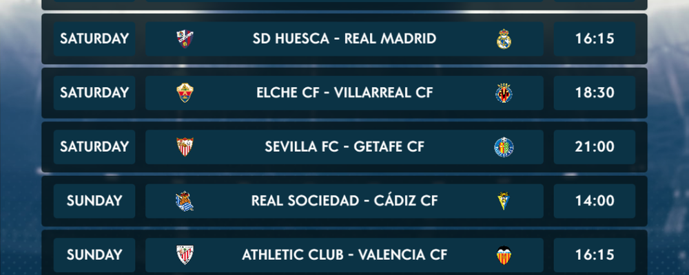 LaLiga Santander’s Matchday 22 Preview