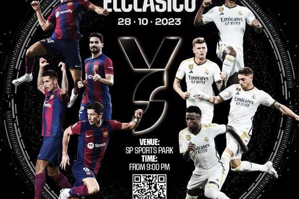 Experience the Pinnacle of Football Rivalry at the ELCLASICO 2023 Live Viewing Party by LALIGA in Kuala Lumpur 