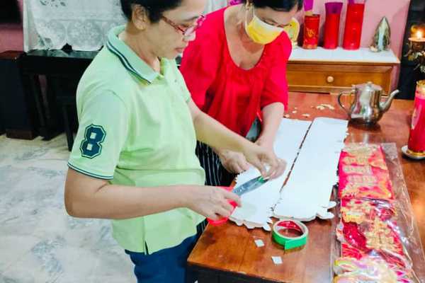 Decoration of Chinese New Year beautiful items in home and office #CNY2024