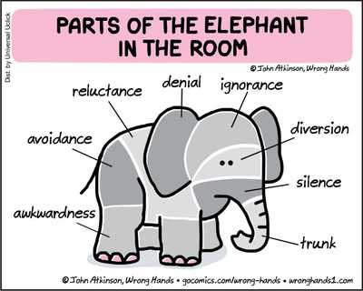 Opinion: Will elephants in the room be ignored for GE15